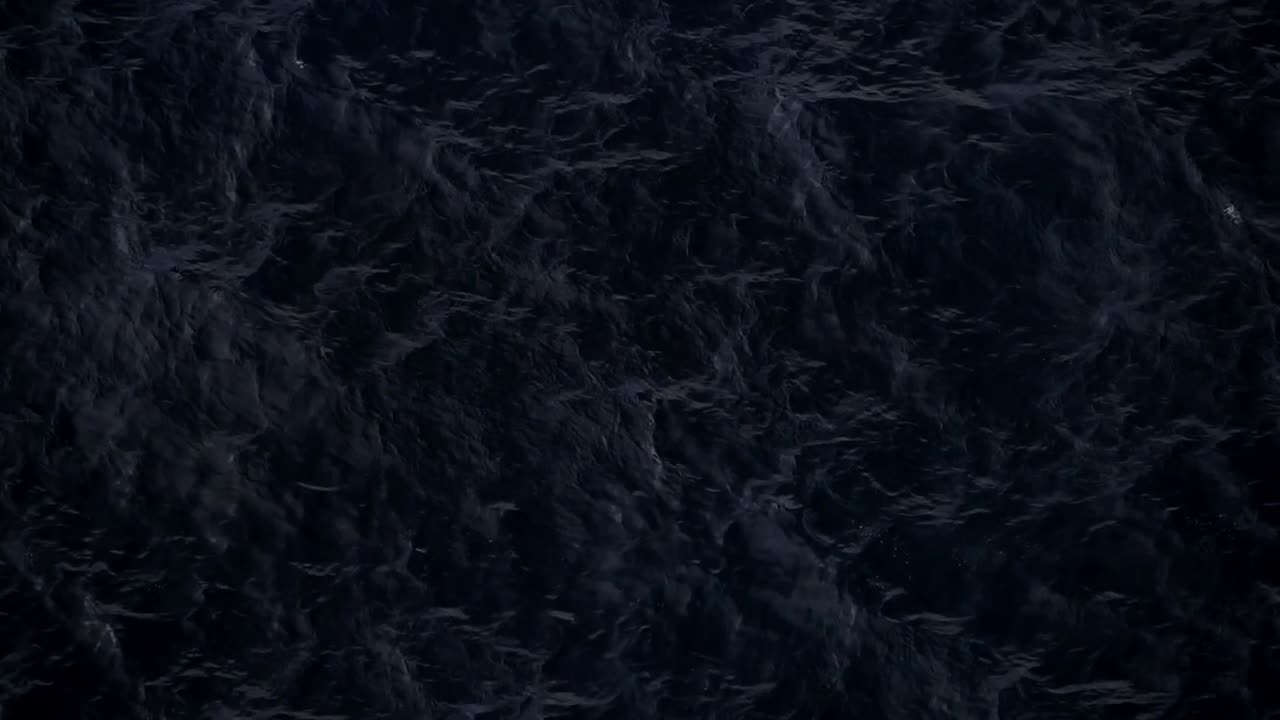 High Sea Ocean Waves, Drone Footage, Moving Water I