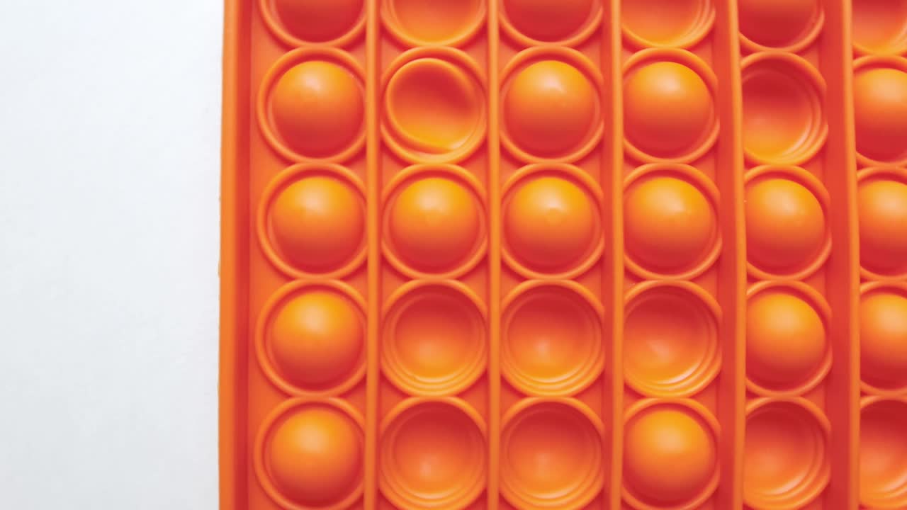 새로운 아기 장난감: 손가락 놀이, 재미있는 색, 화려한 게임,  테이블, 오렌지 사각형