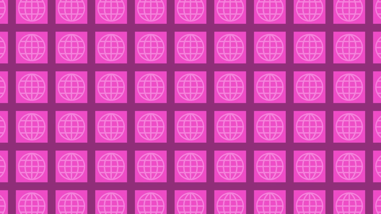 Sfondo con Motivo a Globi Rosa