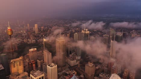 sydney tower eye sunset flight