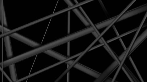 rayas negras brillantes fondo de movimiento geométrico abstracto