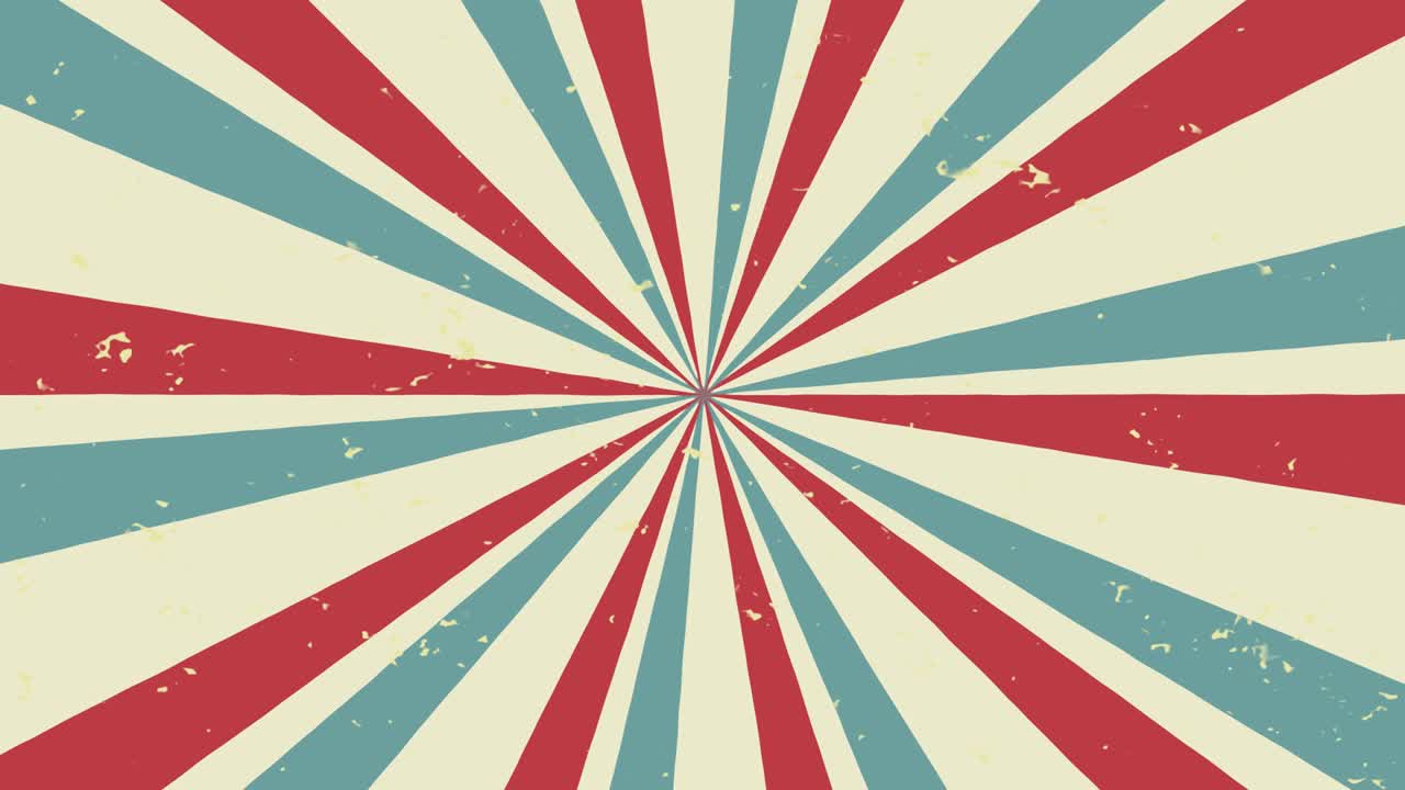 회전 레트로 선버스트 시엄리스 루프 (그런지 빈티지 배경)