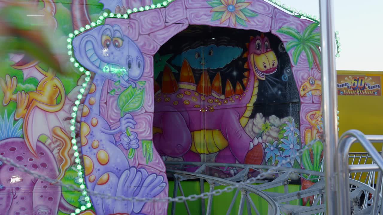 Spinning Carousel with Children