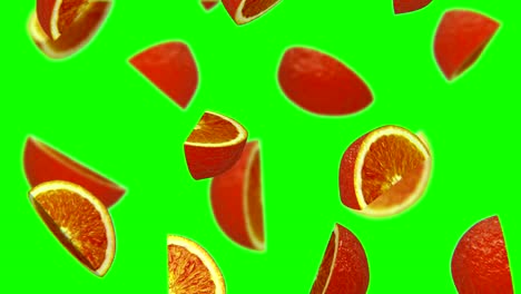 lóbulos de naranja