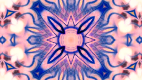 movimiento de fondo de kaleidoscopio abstractamente colorido