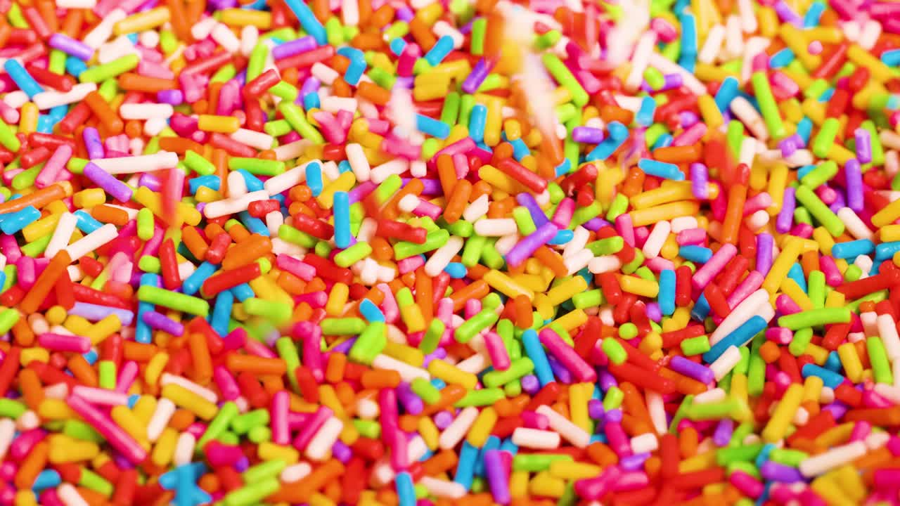 las salpicaduras vibrantes crean una visualización dinámica