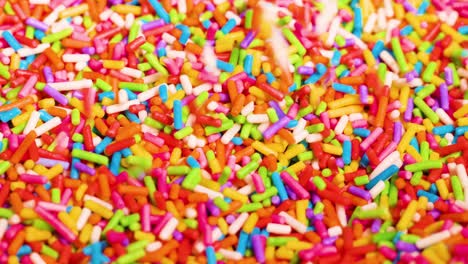 vibrant sprinkles create a dynamic visual display