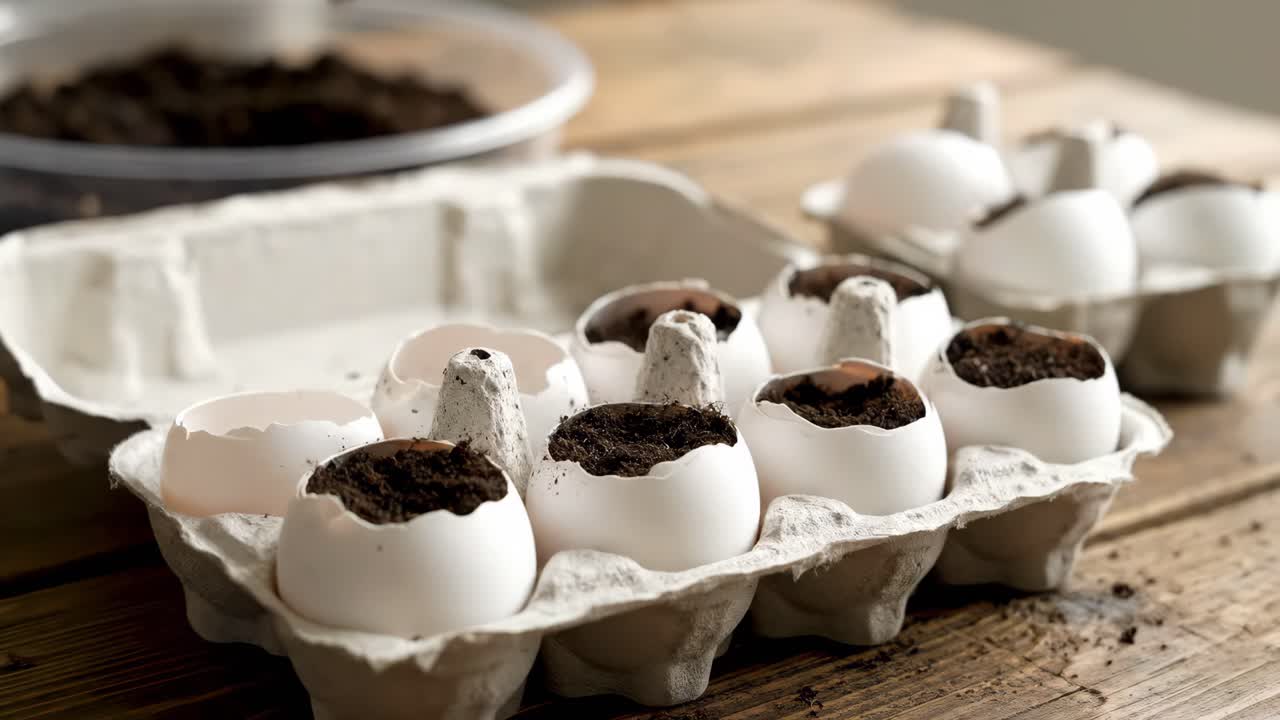 Starting Seeds in Eggshells: A Sustainable Gardening Project