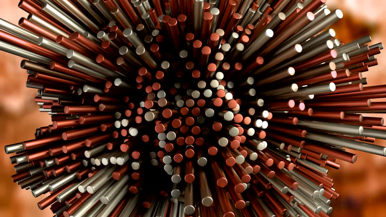 concepto de red neuronal de aprendizaje profundo abstract 4k.