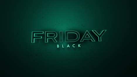 Dark-monochrome-Black-Friday-text-on-dark-green-gradient