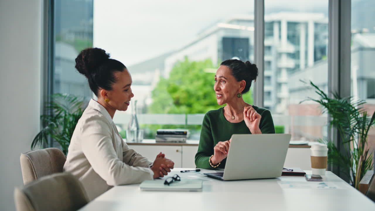 Businesswomen in a meeting