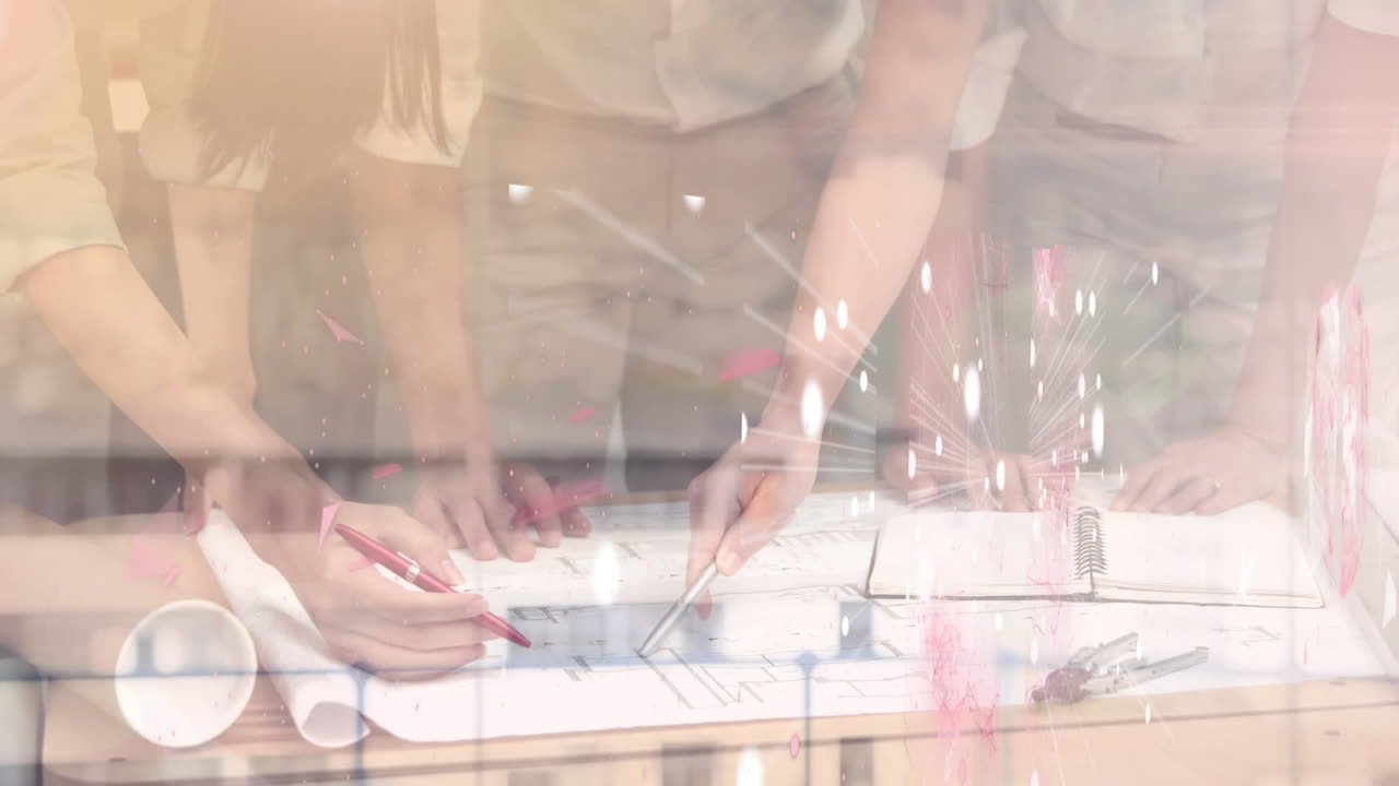 함께 일하는 건축가들에 대한 연결 네트워크의 활성화