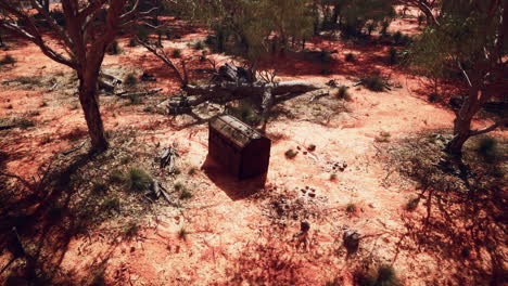 closed wooden treasure chest on sandy beach