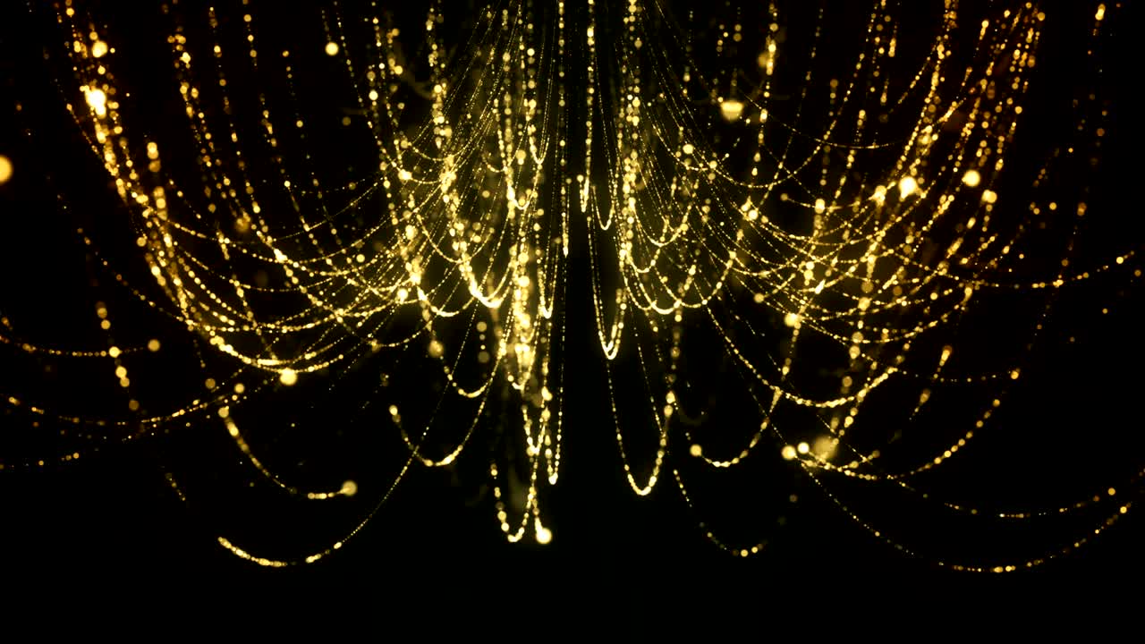 매달린 가운 입자