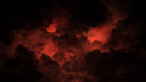 Dark-red-dramatic-cloud-in-storm-sky,