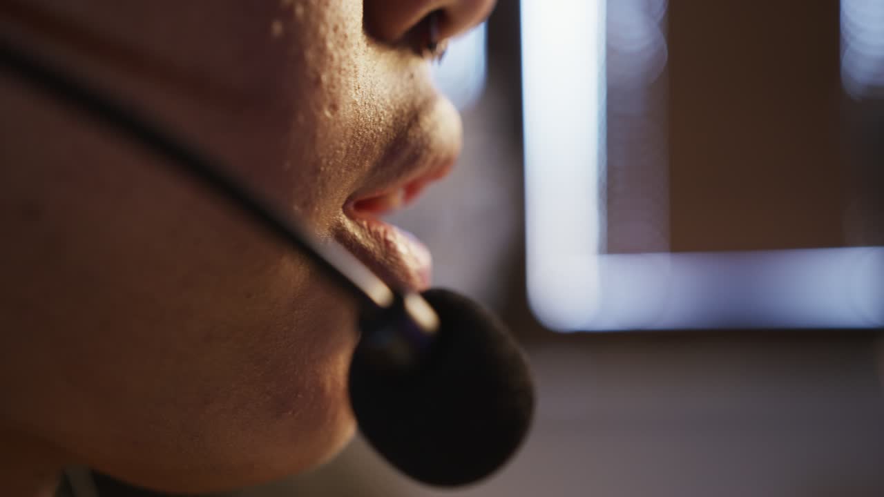 Person på telefon