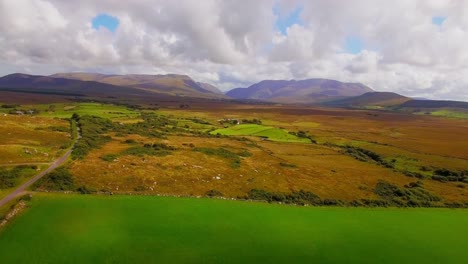 View-of-beautiful-mountain-and-landscape-4k