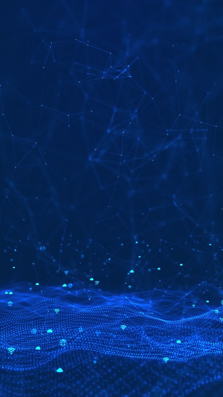 Galleria digitale, sfondo low poly per il design, big data, metaverso, sicurezza di rete, trasferimento dati