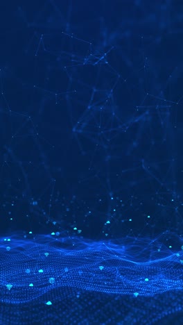 digital tunnel low polygonal background for design big data metaverse network security data transfer