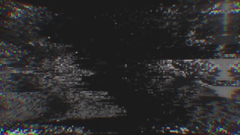 unique design abstract digital animation pixel noise glitch error video damage