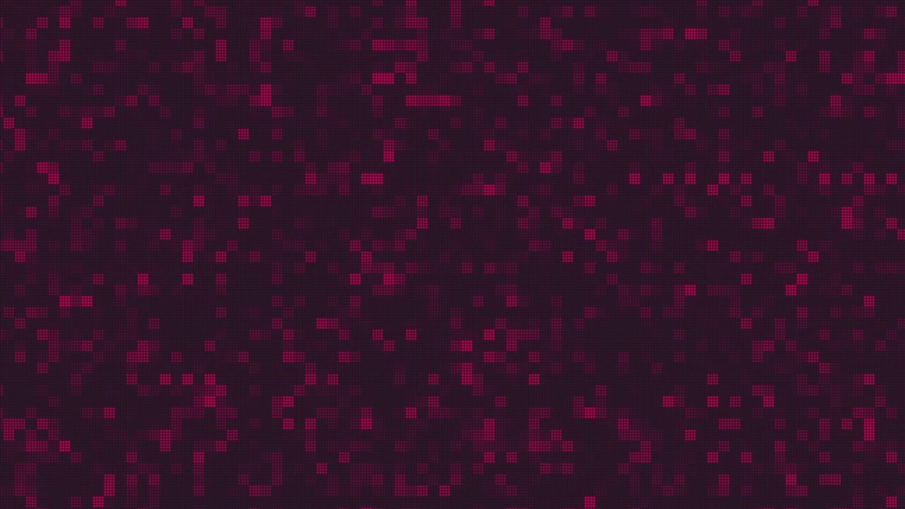 diseño único abstracto animación digital ruido de píxeles error de fallo daño de video