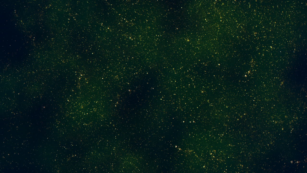 vislumbrando la belleza hipnotizante de un cielo estrellado verde brillante