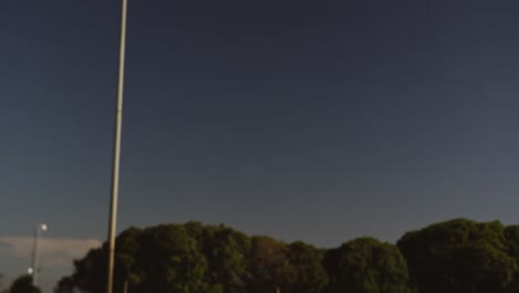 Female-soccer-team-running-while-team-captain-gives-instructions.-4k