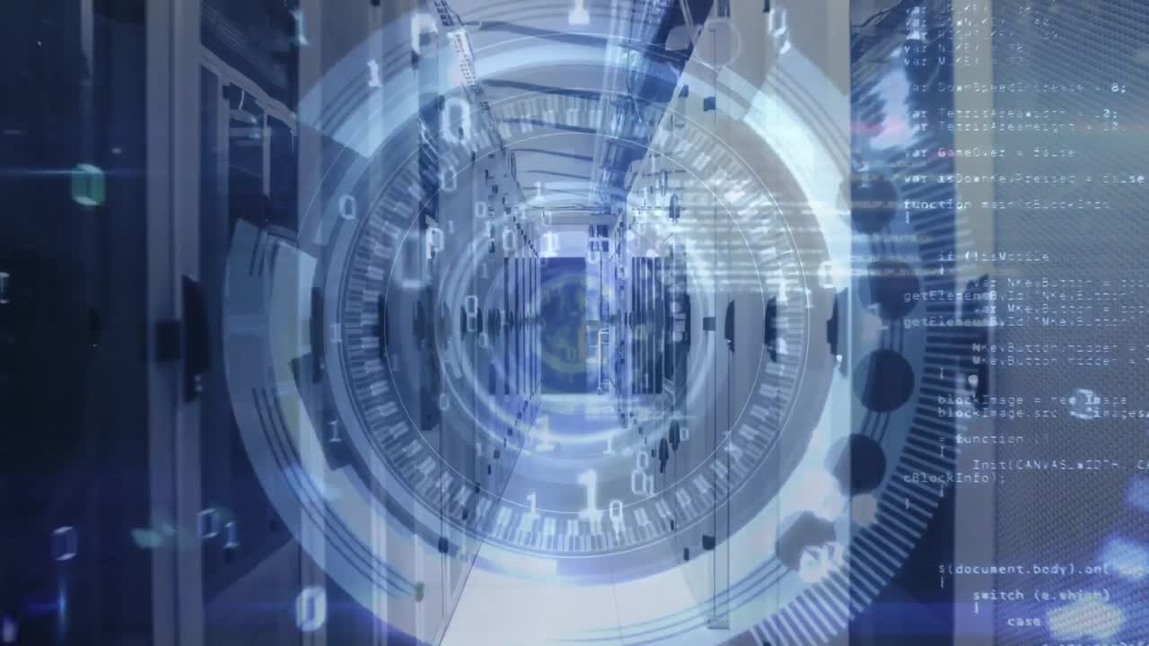 바이너리 코딩의 애니메이션