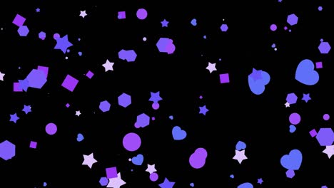 fondo del efecto abstracto de la partícula pop