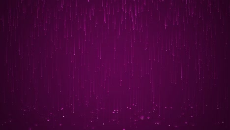 digital pink rain loop animation. abstract technology background.