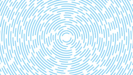 Light blue circular lines abstract retro motion background