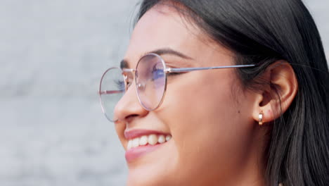gafas de visión, estilo o moda para mujeres