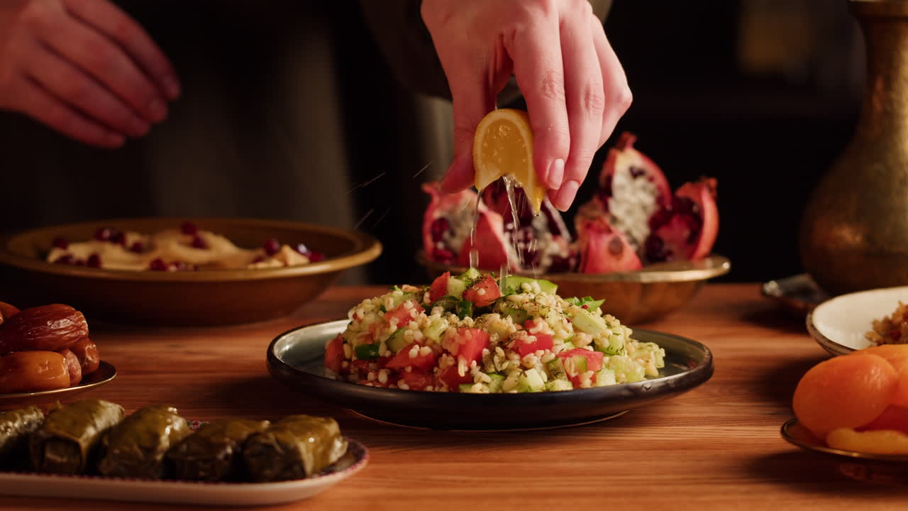 A Festive Middle Eastern Meal