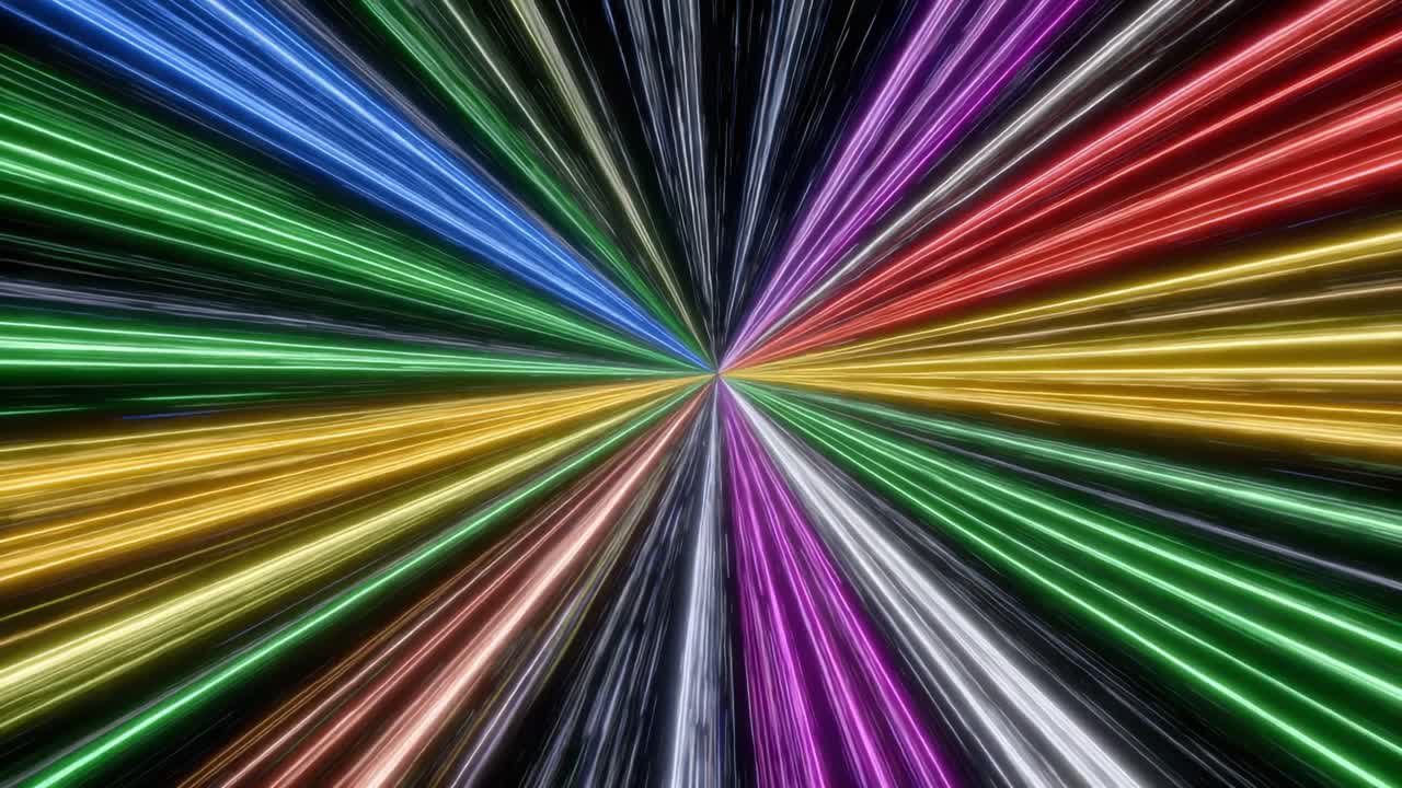 Vibrant Spectrum of Light: A Dynamic Visual Journey Through Radiant Colors and Energy, Capturing the Essence of Imagination and Depth in a Stunning Display