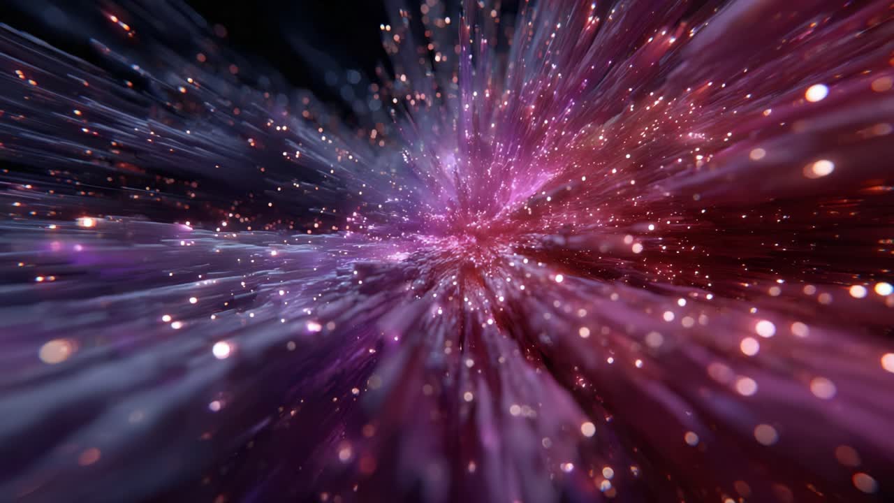 Captivating Visual of Cosmic Energy Flowing Through a Vibrant Nebula with Dazzling Stars and Ethereal Colors, Evoking the Mystery of the Universe's Infinite Depths