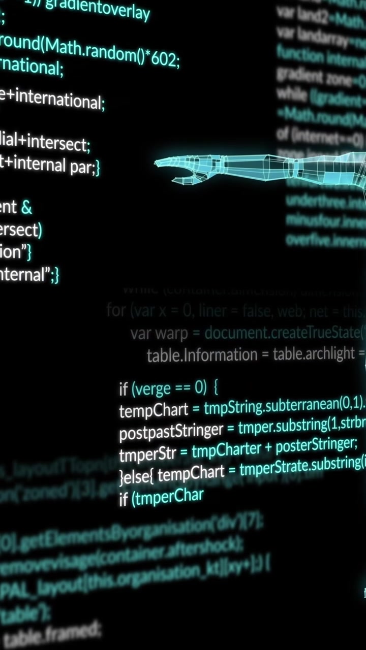 Animasjon av databehandling over menneskekroppen