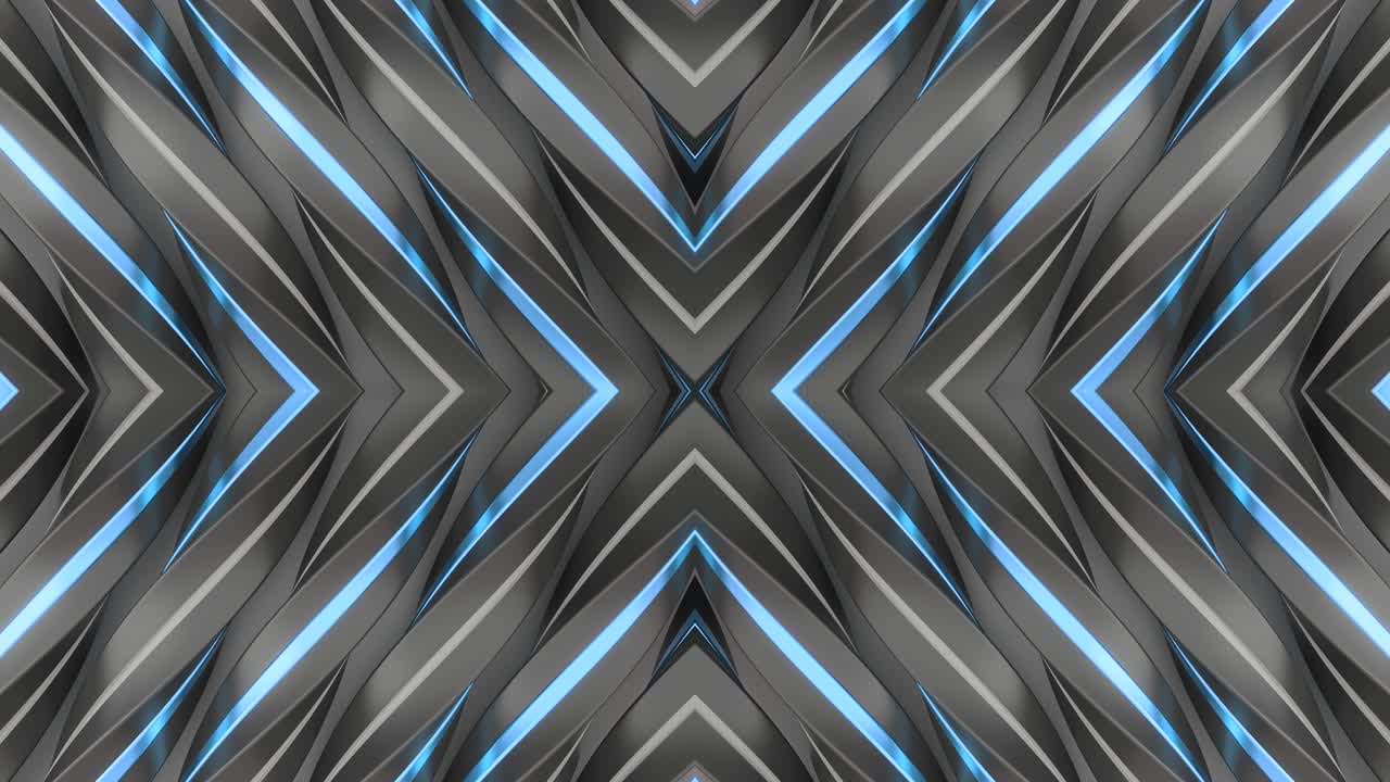 diseño de paneles metálicos geométricos abstractos