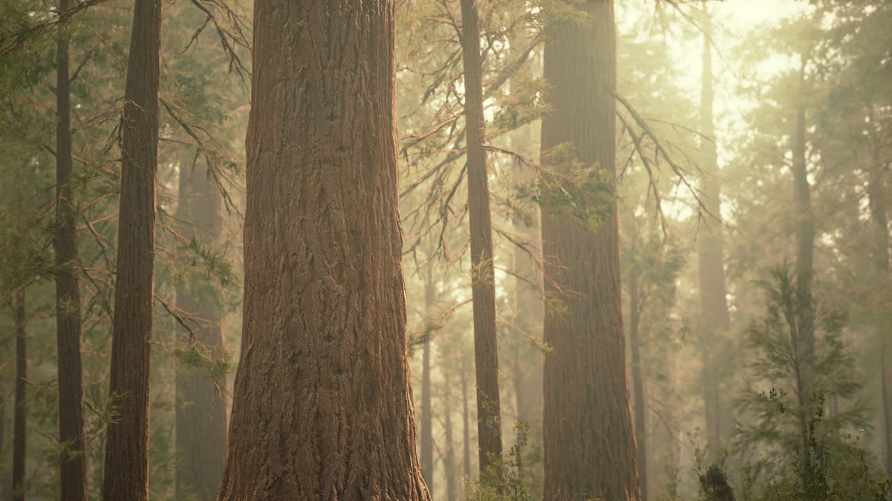 ⁇ 나무 숲 에 있는 거대 섹오이아