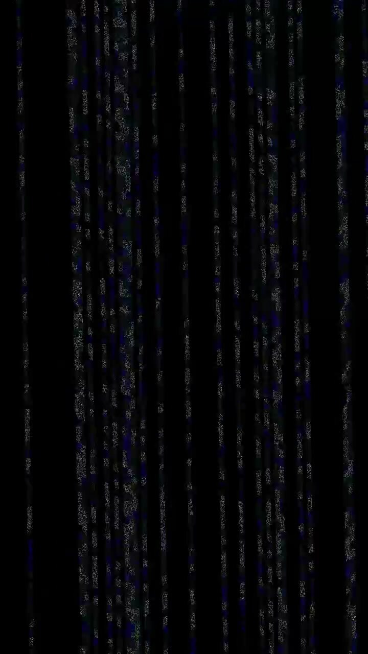 Abstract Digital Glitch Effect with Vertical Lines
