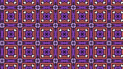 abstract background animation texture in geometric ornamental style