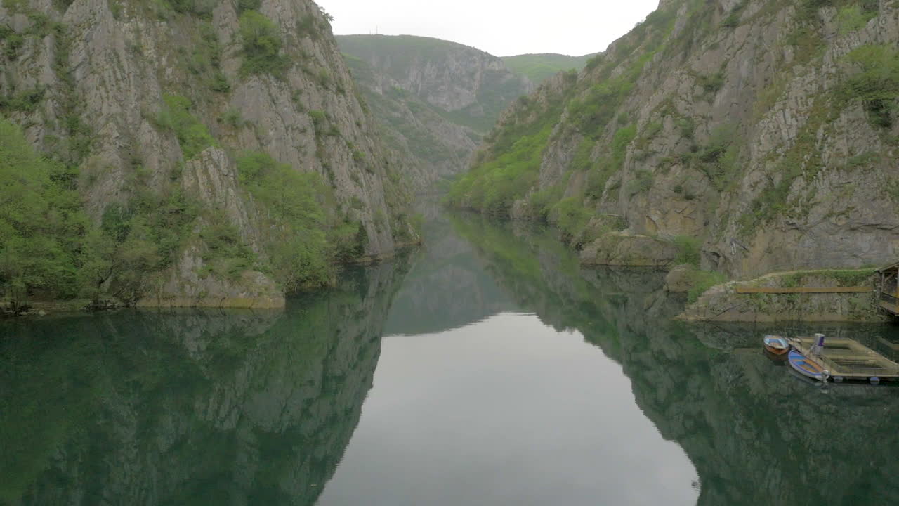 마트카 협곡의 조감도