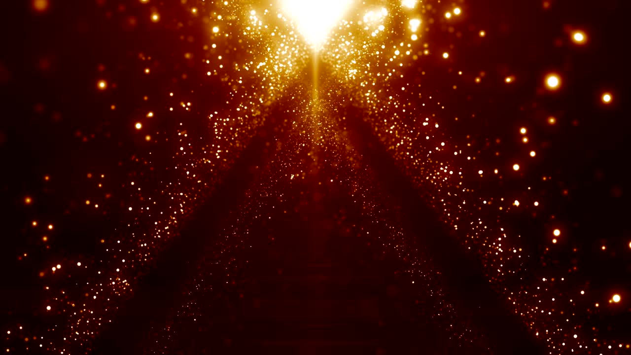 Particles dust abstract light bokeh motion titles cinematic background loop