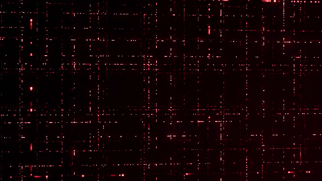 Abstract Red Grid Pattern