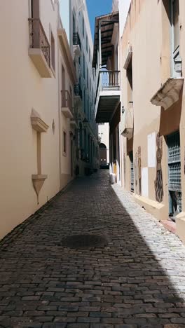 old town alley in puerto rico