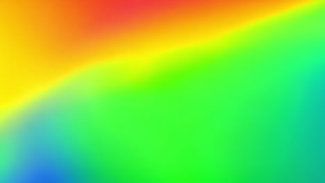 fondo de gradiente colorido con animación de tonos de arco iris