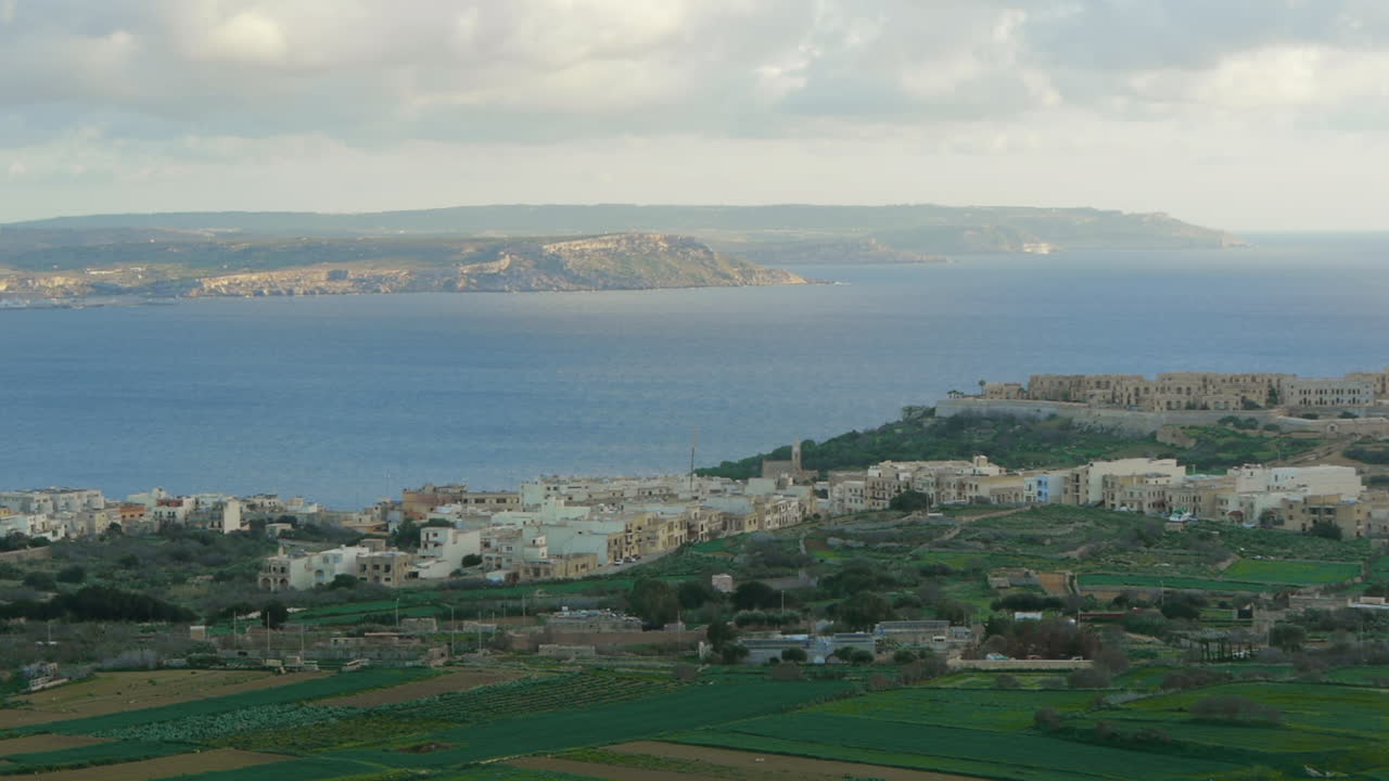 Coastal Town Landscape
