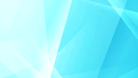 abstract blue tech shiny low poly video animation