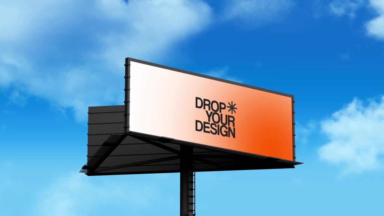 maqueta de pantalla de cartelera