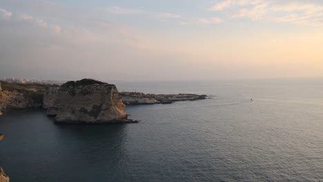 the corniche seaside promenade in beirut, the capital of lebanon