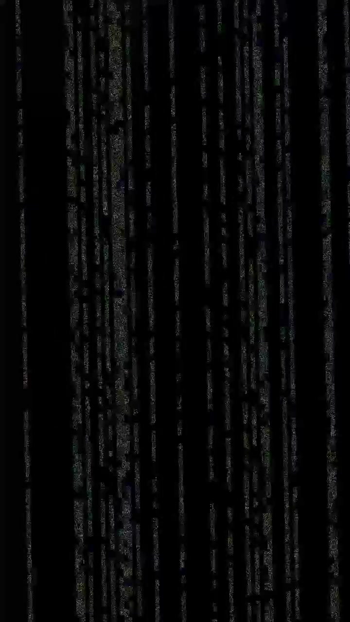 Abstract Digital Glitch Effect with Vertical Lines